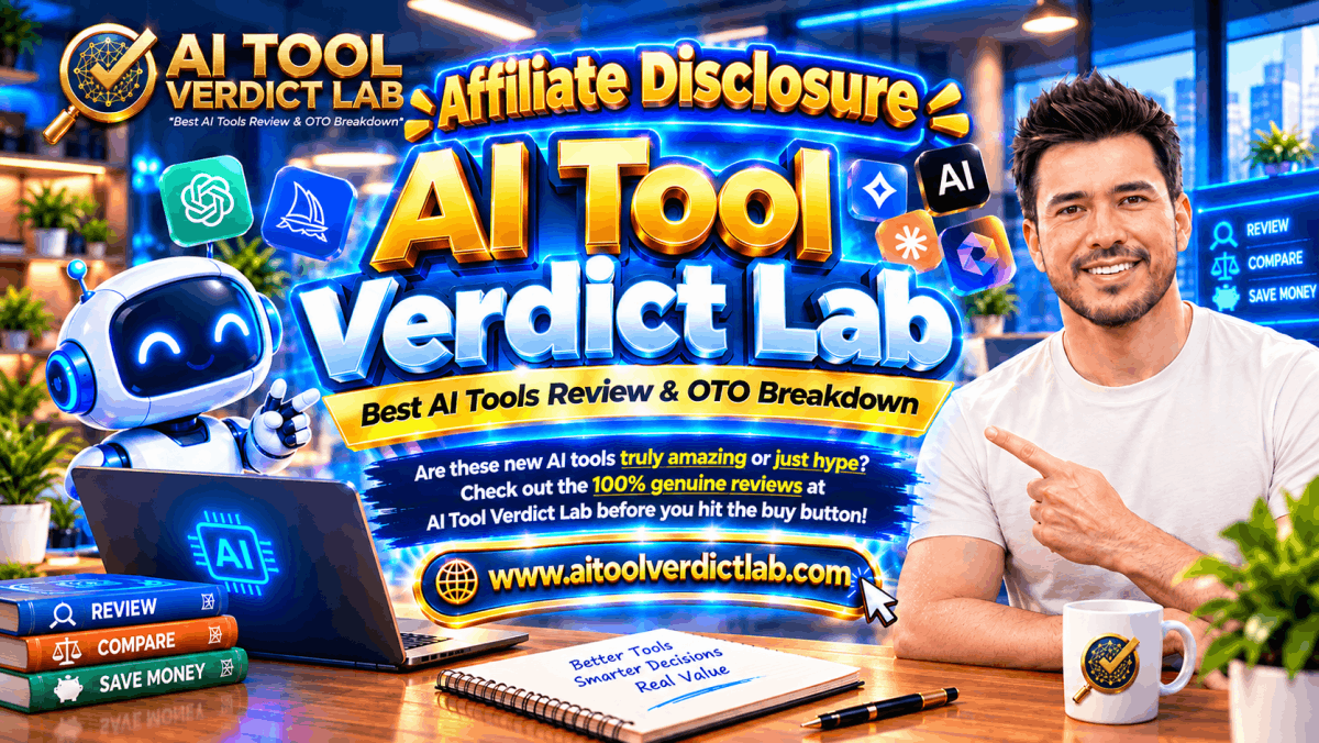 Affiliate Disclosure 1 AI Tool Verdict Lab - Affiliate Disclosure New