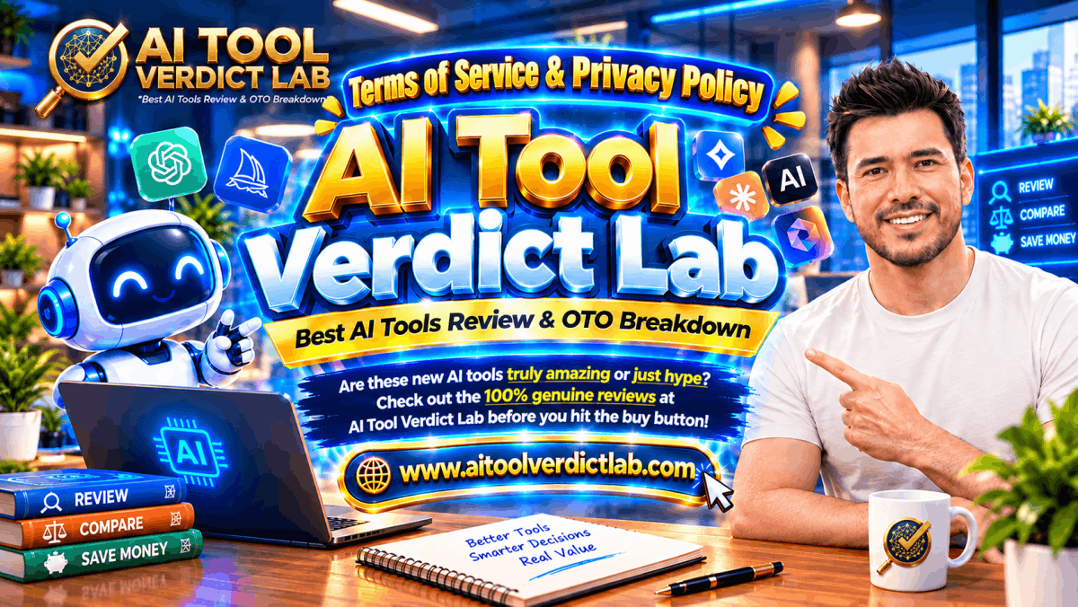 Privacy Policy 1 AI Tool Verdict Lab - Privacy Policy