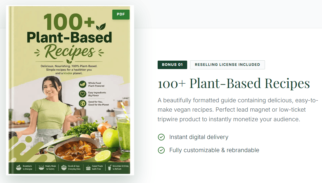 Veganicious - Bonus 1
