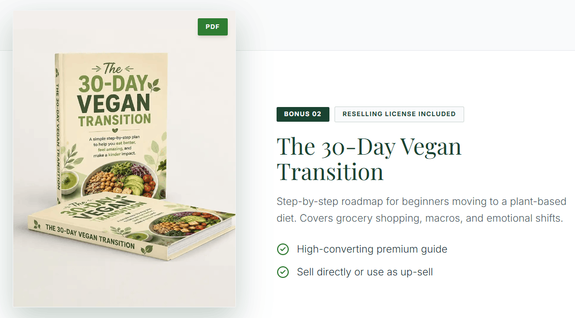 Veganicious - Bonus 2